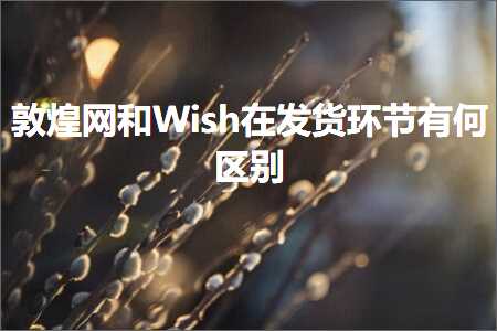 跨境电商知识:敦煌网和Wish在发货环节有何区别